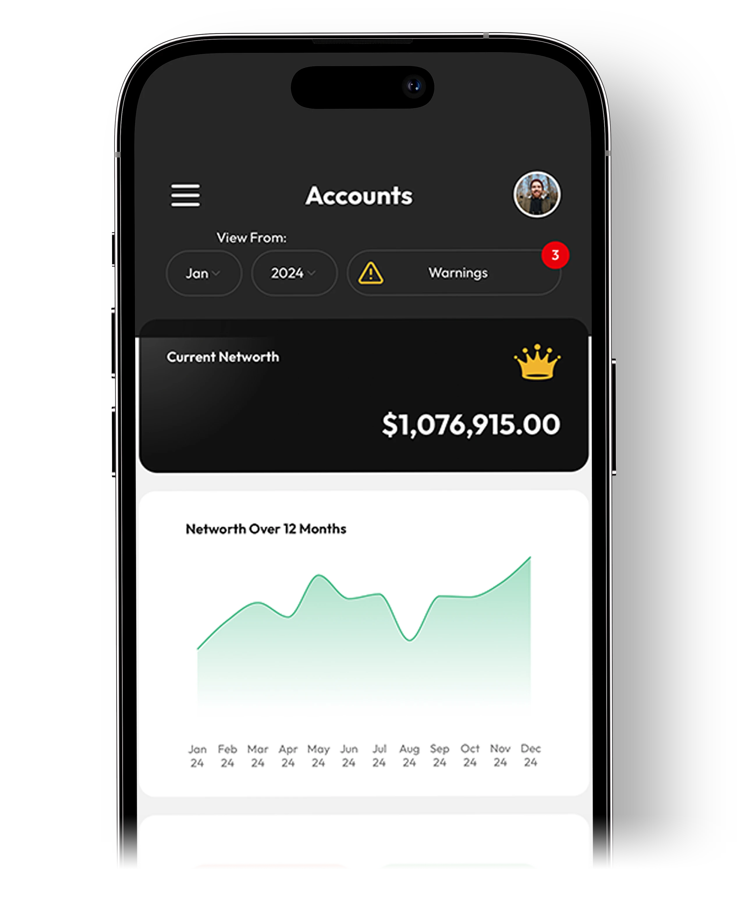 Accounts screenshot