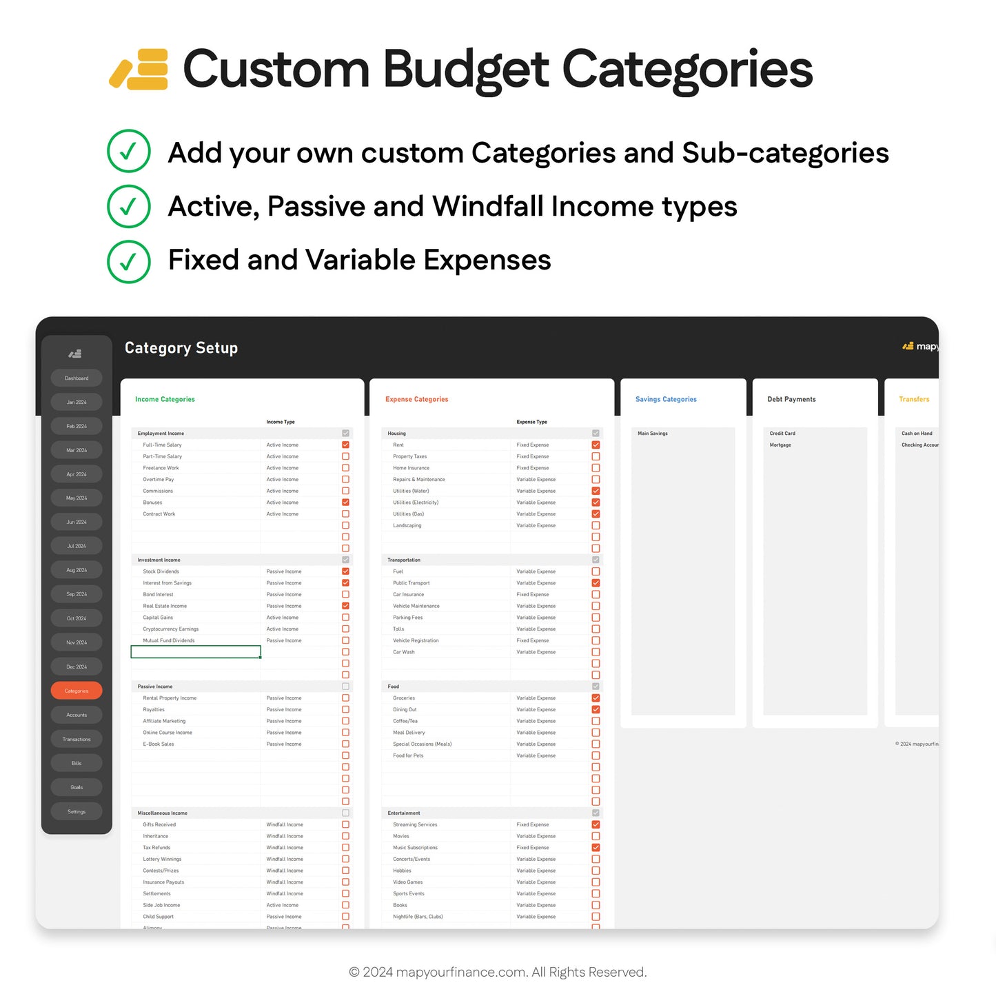 Personal Budget Template